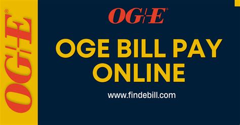 Learn how you can lower your costs and become more energy conscious. . Oge guest pay